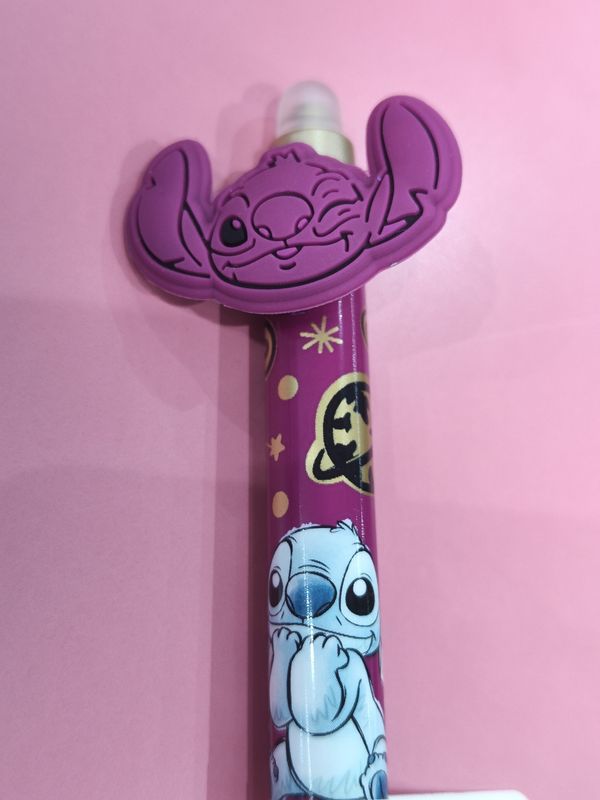 BOLI BORRABLE STITCH GOLD FUCSIA DISNEY COOLPACK BOLÍGRAFO 0,5MM TINTA AZUL 