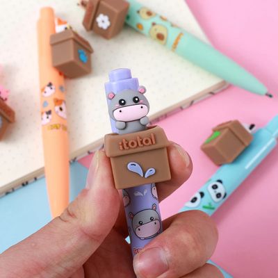 BOLÍGRAFO POP UP I TOTAL RETRÁCTIL ANIMALES PAPELERÍA BONITA 