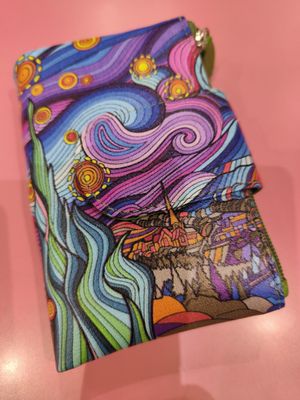 BILLETERO MUJER PEQUEÑO MAR BELMONTE CARTERA MULTICOLOR 