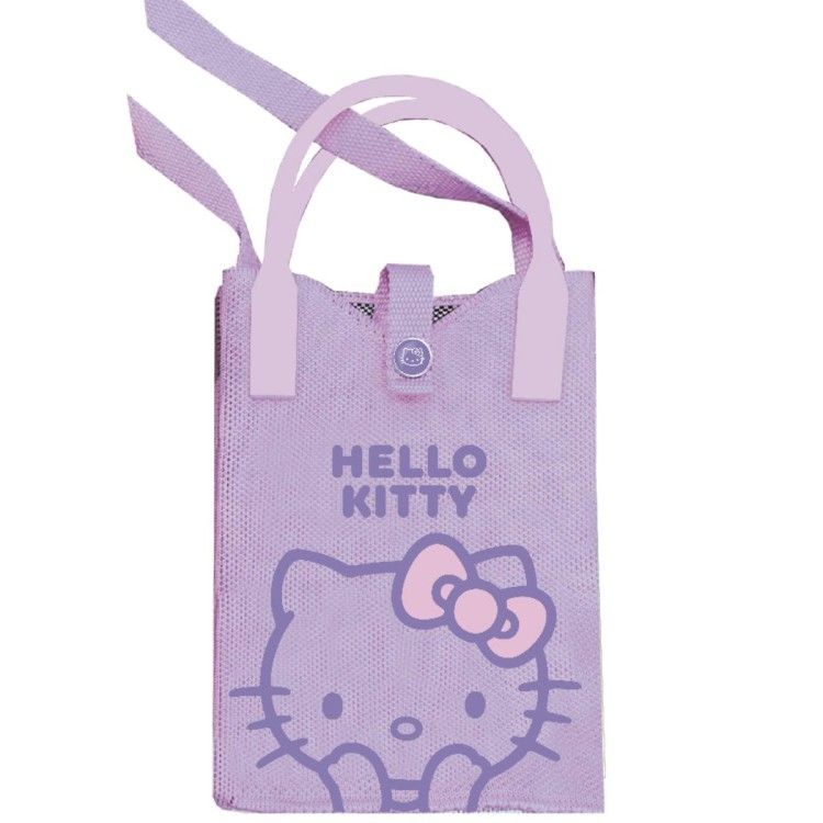 BOLSO INFANTIL BANDOLERA HELLO KITTY COOLPACK LILA 