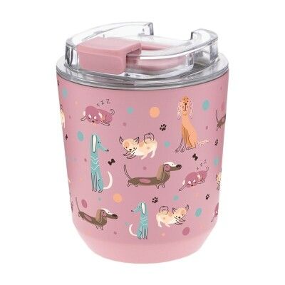 VASO TÉRMICO PERROS LOVELY STORY TAZA DE VIAJE MUG DOGS 280ml VASO TÉRMICO PERROS LOVELY STORY TAZA DE VIAJE MUG DOGS 280ml