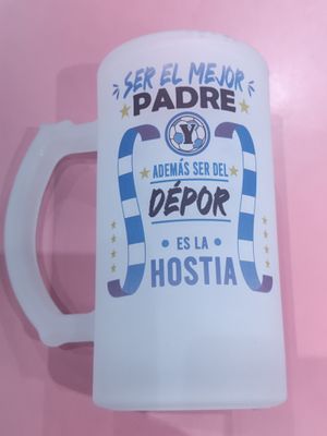 JARRA CERVEZA PADRE DEPORTIVO DÉPOR