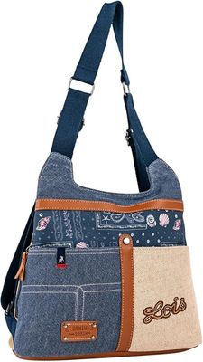MOCHILA BOLSO LOIS MUJER TEJANO ESTILO URBANO AZUL MOCHILA BOLSO LOIS MUJER TEJANO ESTILO URBANO AZUL