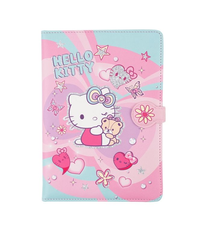 CUADERNO A5 HELLO KITTY COOLPACK CON BROCHE 