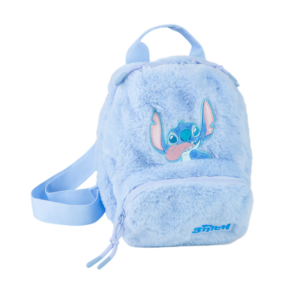 MOCHILA STITCH PELUCHE PEQUEÑA COOLPACK AZUL 