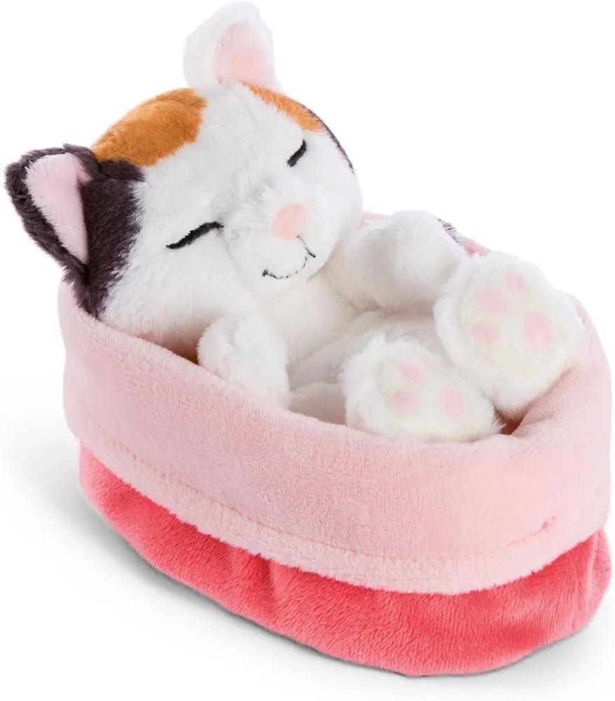 PELUCHE GATO MASCOTA EN CESTA NICI PELUCHE GATO MASCOTA EN CESTA NICI