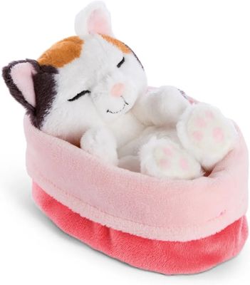 PELUCHE GATO MASCOTA EN CESTA NICI PELUCHE GATO MASCOTA EN CESTA NICI