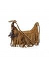 BOLSO BANDOLERA FLECOS LOIS MUJER OMAHA MARRÓN 