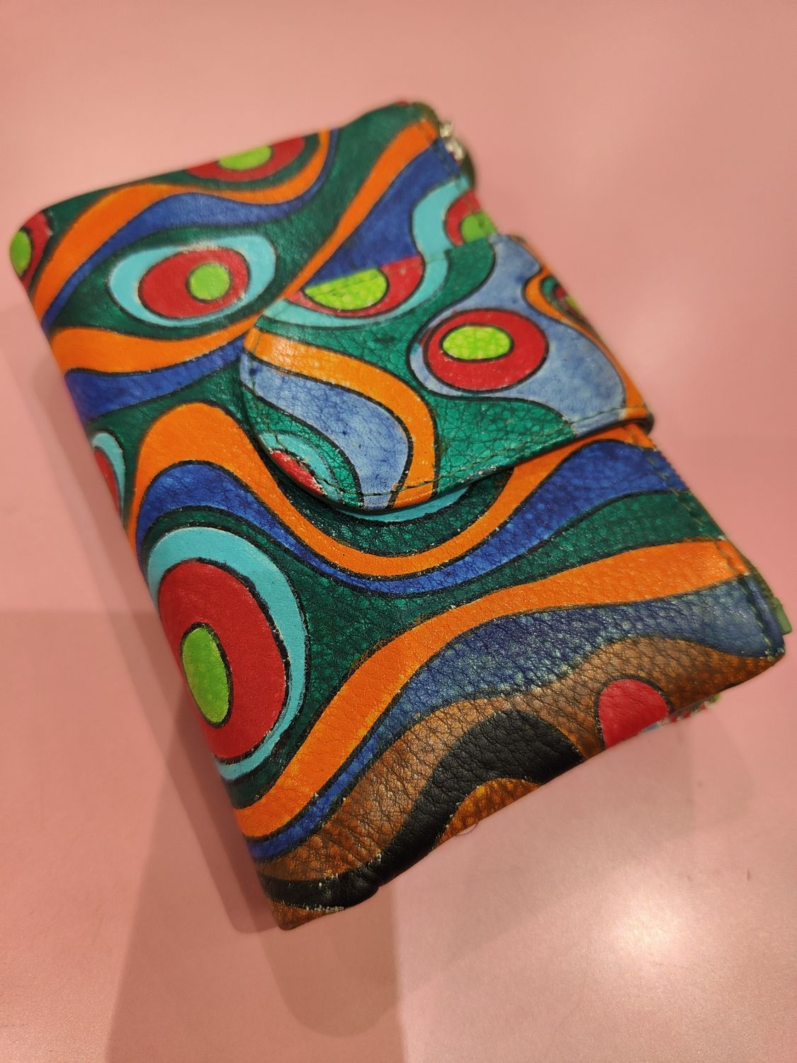 BILLETERO MUJER PEQUEÑO AGUAS BELMONTE CARTERA MULTICOLOR REBAJAS 