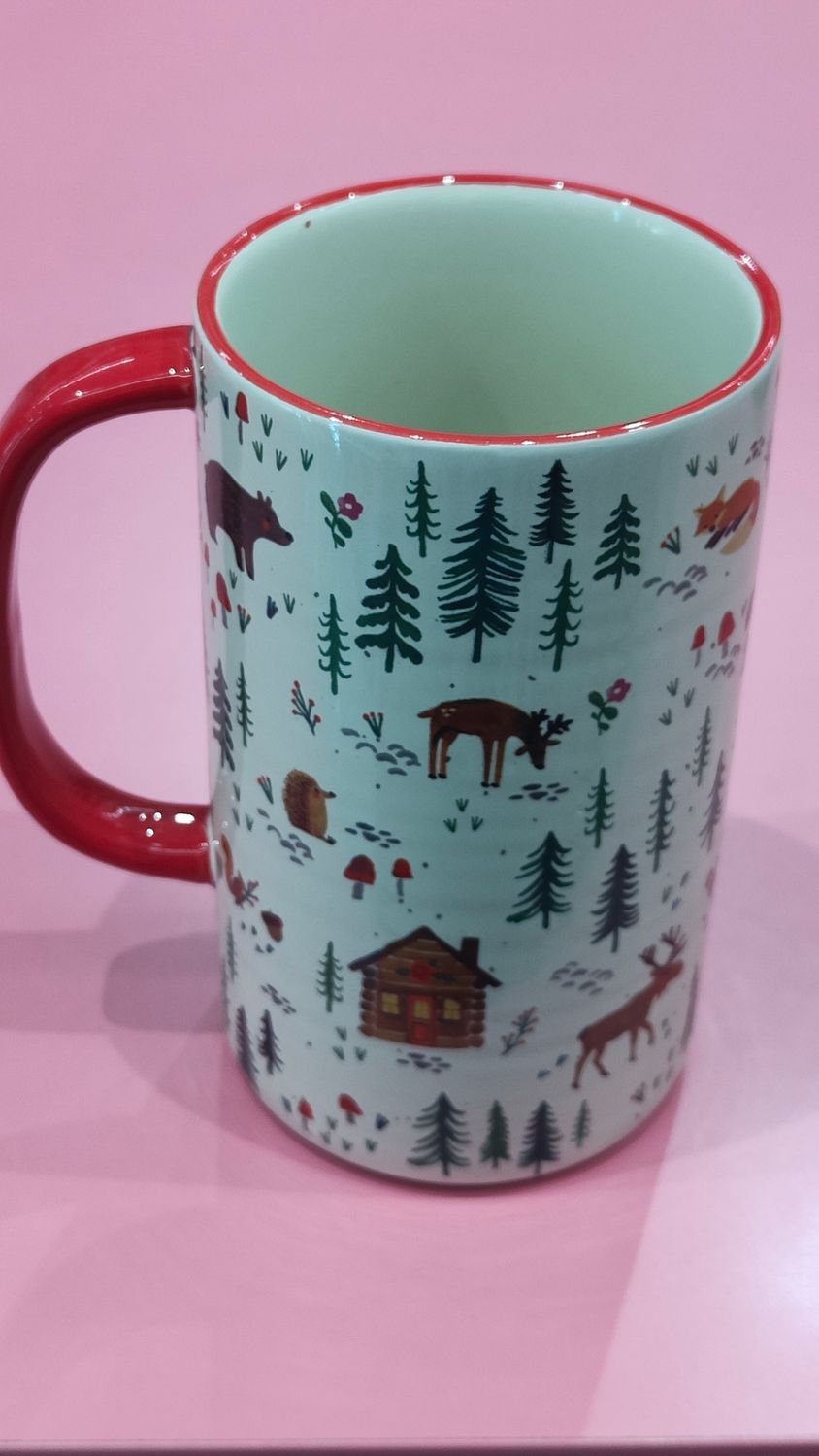 TAZA BOSQUE GRANDE Y ALTA CERÁMICA NATURAL LIFE FOREST