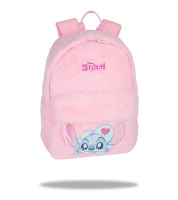 MOCHILA PELUCHE STITCH COOLPACK FLUFFY ROSA PINK