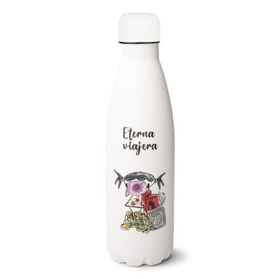 BOTELLA TÉRMICA ETERNA VIAJERA 500 ML ACERO INOXIDABLE PEPITA VIAJERA 