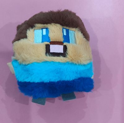 PELOTA PELUCHE BEANIE BOUNCERS TY MINECRAFT STEVE PELOTA SALTARINA 