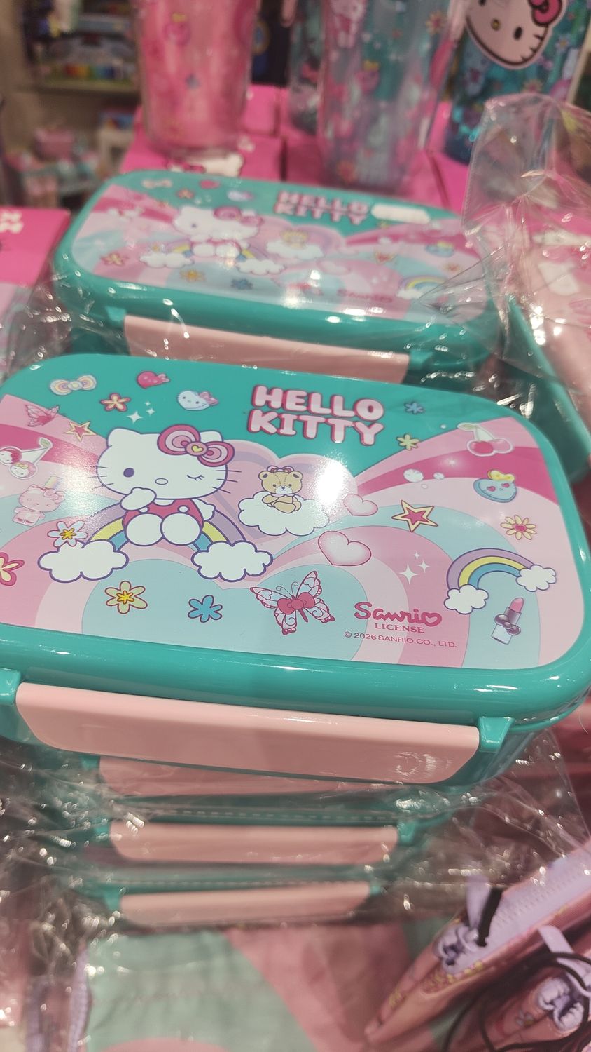 FIAMBRERA HELLO KITTY MINT FOODY COOLPACK PORTA ALIMENTOS CON SEPARACIÓN FIAMBRERA HELLO KITTY MINT FOODY COOLPACK PORTA ALIMENTOS CON SEPARACIÓN