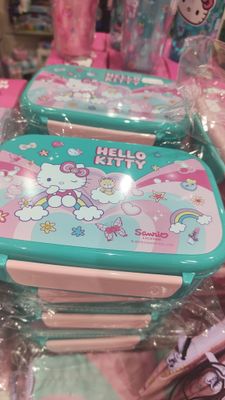 FIAMBRERA HELLO KITTY MINT FOODY COOLPACK PORTA ALIMENTOS CON SEPARACIÓN 