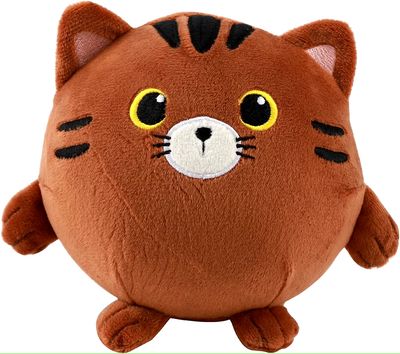 PELUCHE SQUISHY GATO MARRÓN I TOTAL PILLOW TABBY CAT