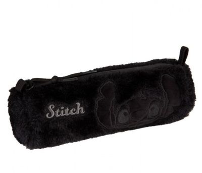 ESTUCHE PELUCHE STITCH TUBE FLUFFY NEGRO ESTUCHE PELUCHE STITCH TUBE FLUFFY NEGRO