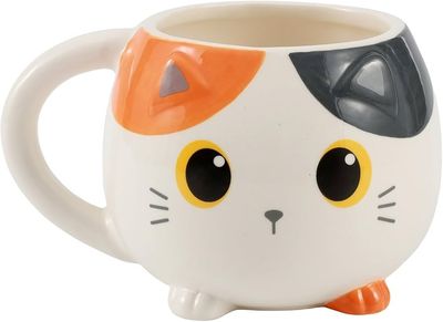 TAZA GATO NARANJA CHUNKY I TOTAL MUG KAWAII CAT TAZA GATO NARANJA CHUNKY I TOTAL MUG KAWAII CAT