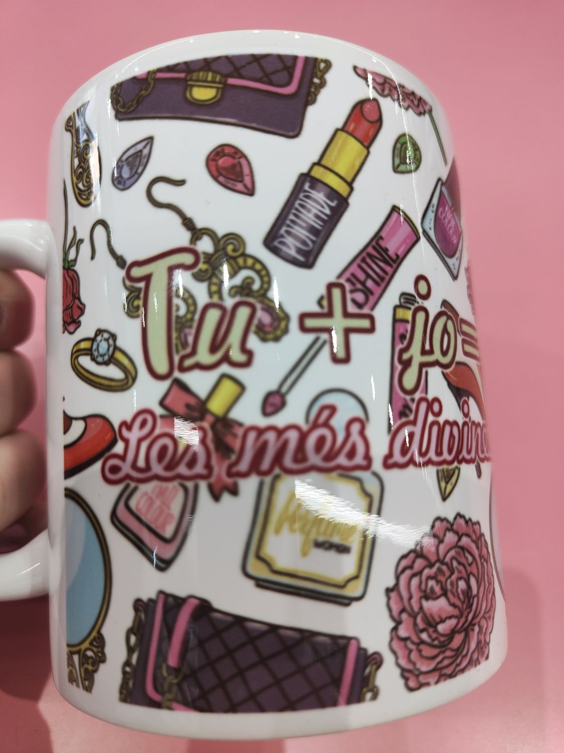 TASSA CATALÀ TU + JO = LES MÉS DIVINES amistat