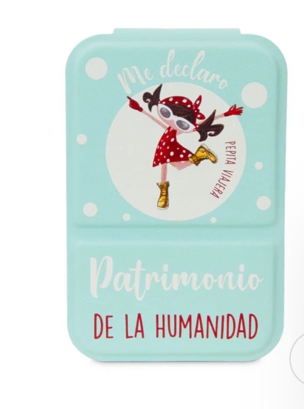 ESPEJO BOLSILLO PEPITA VIAJERA ME DECLARO PATRIMONIO DE LA HUMANIDAD 