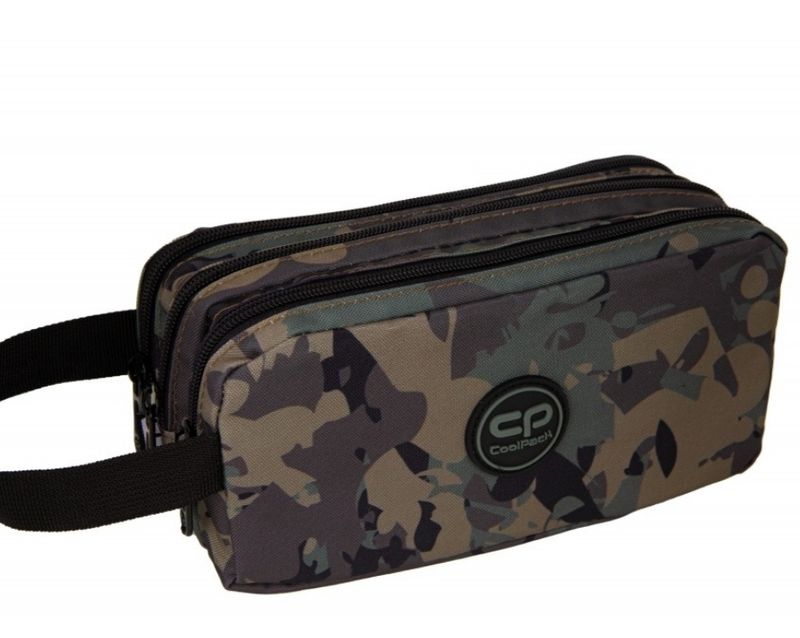 ESTUCHE PORTATODO TRIPLE COOLPACK PRIMUS MORO CAMUFLAJE 