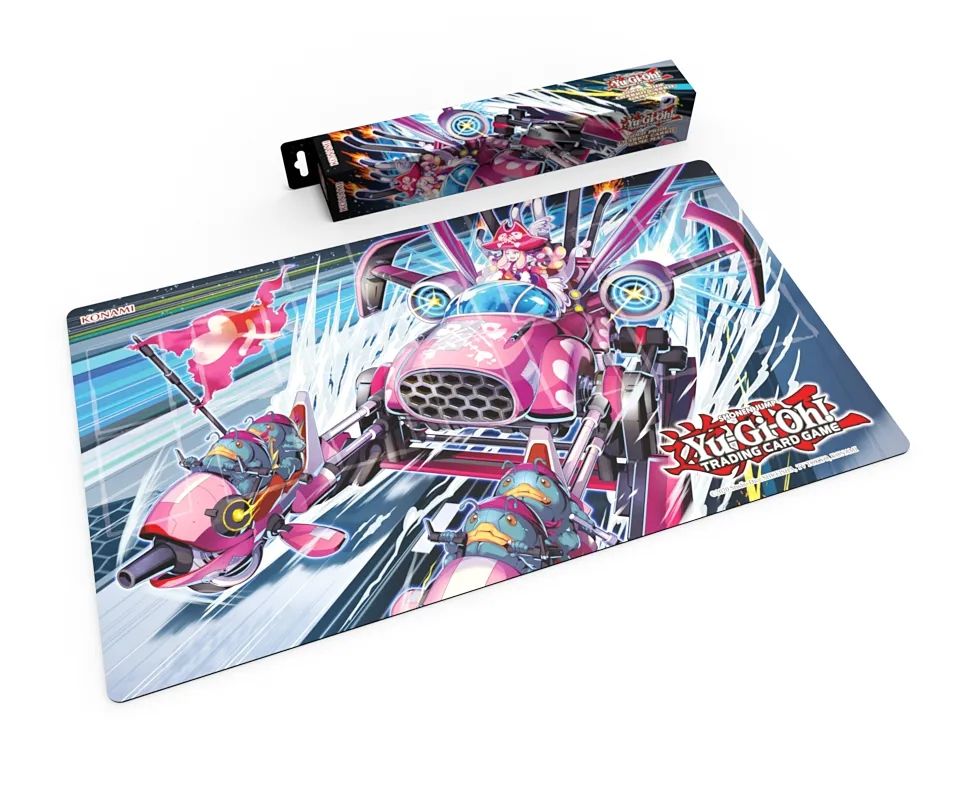 Gold Pride Chariot Carrie Game Mat Yugioh