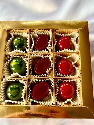 Verführerische Vielfalt - Luxus Pralinenkollektion 9 Pralinen