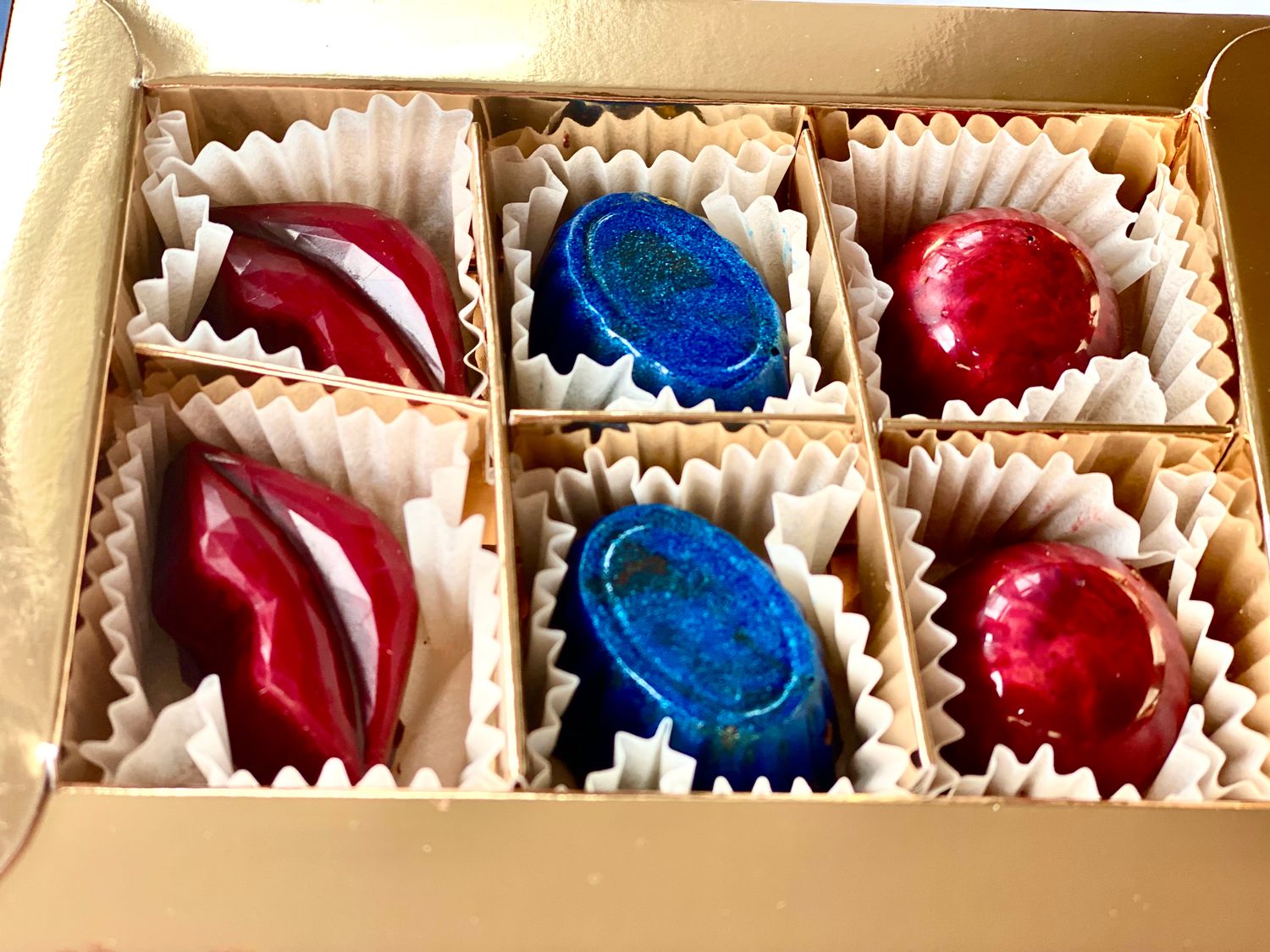 Zuckerfreie 6 Pralinen