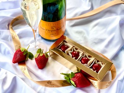 Champagner-Erdbeerzauber