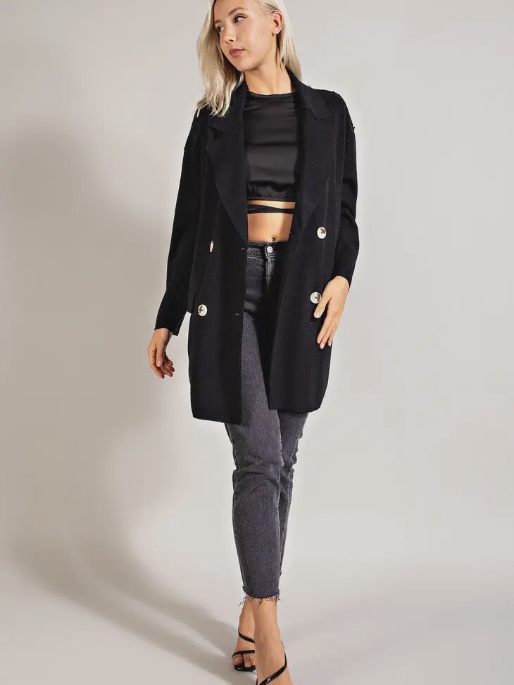 Double Breasted Midi Coat