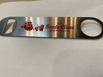 Santa Claus Brewing Co. Stainless Steel Bottle Opener