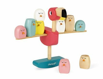 Jeu d'équilibre flamant