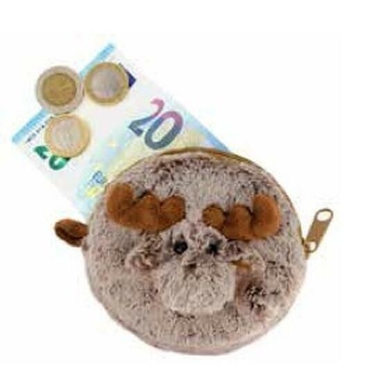Porte-monnaie peluche