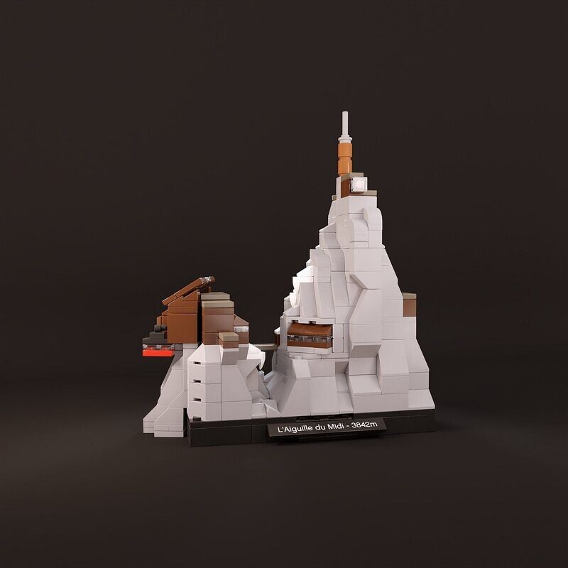 lego aiguille du midi