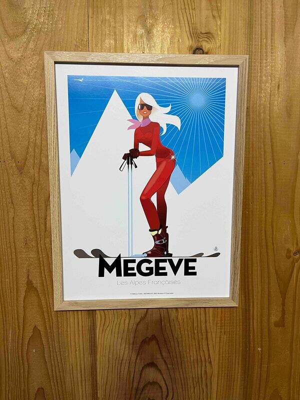 AFFICHE MRZ FEMME ROUGE