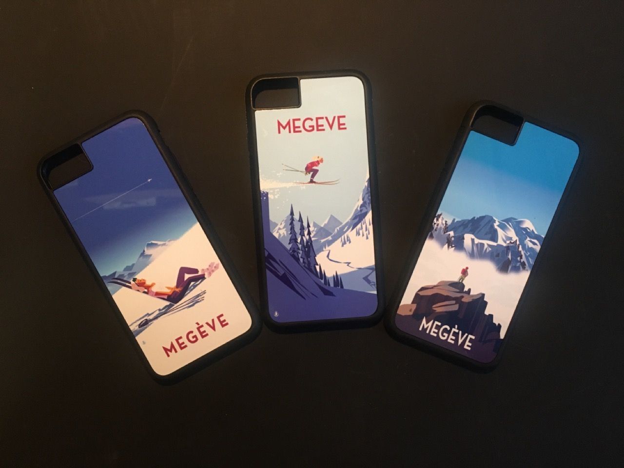 Coque Iphone Mt Blanc Aiguille MEGÈVE