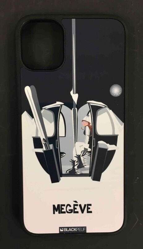 Coque Iphone Pop Up Black MEGÈVE