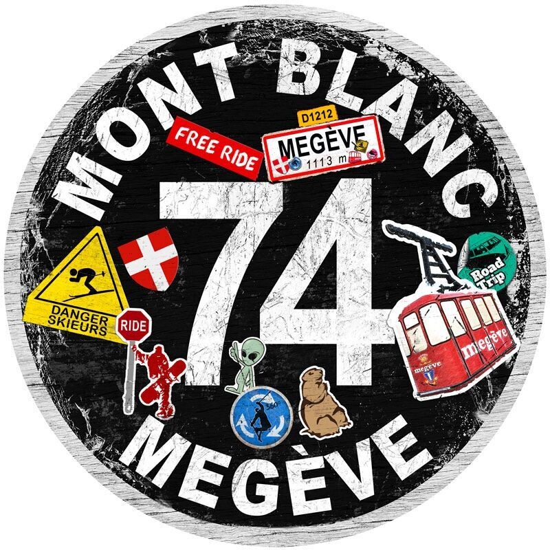 Rond de piste multi stickers