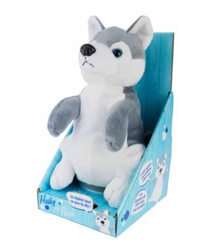 Peluche qui parle  Husky