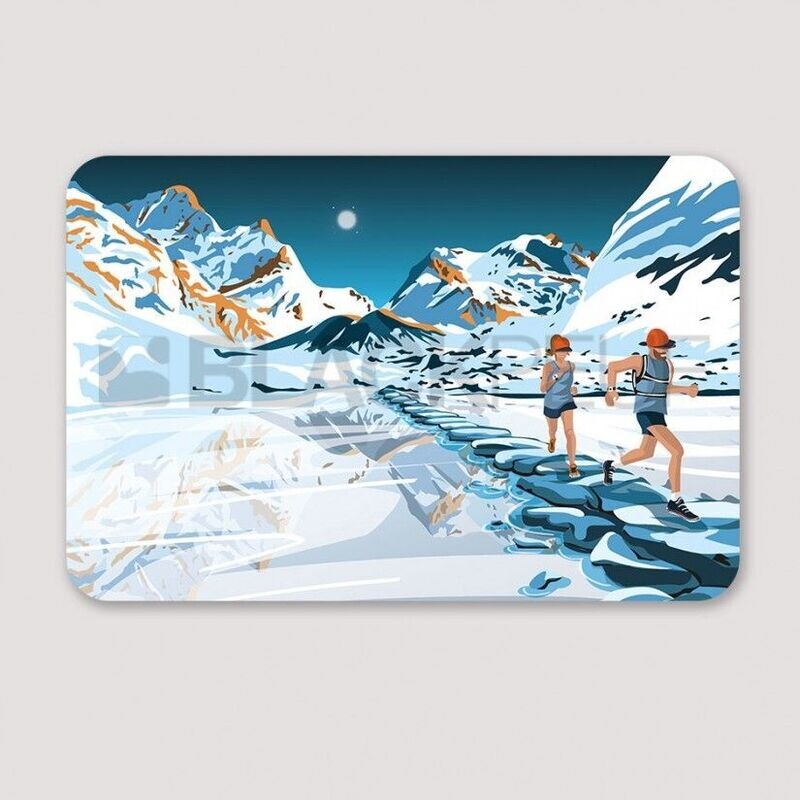 Trail au bord du lac
