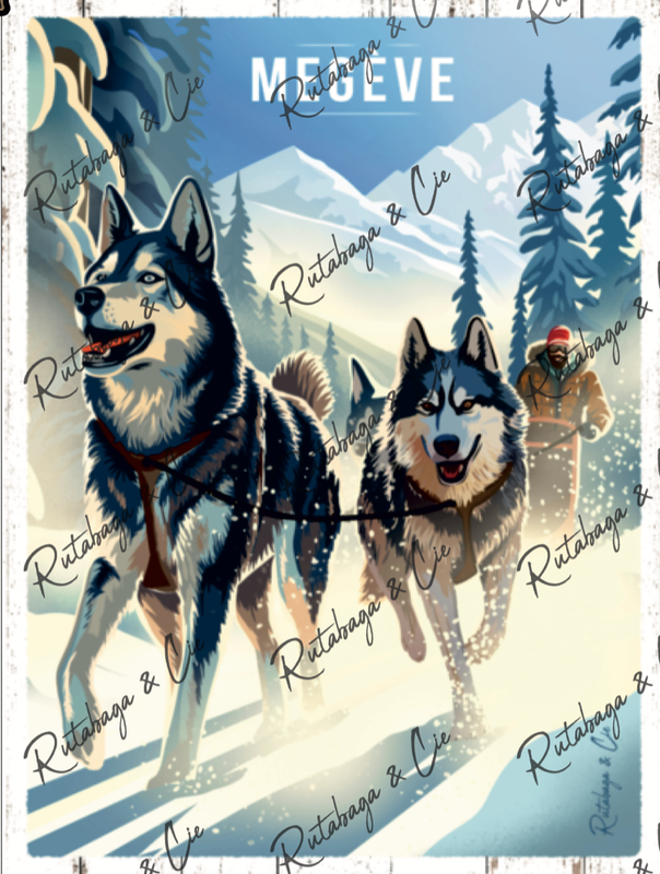 Tableau bois Peuf Husky