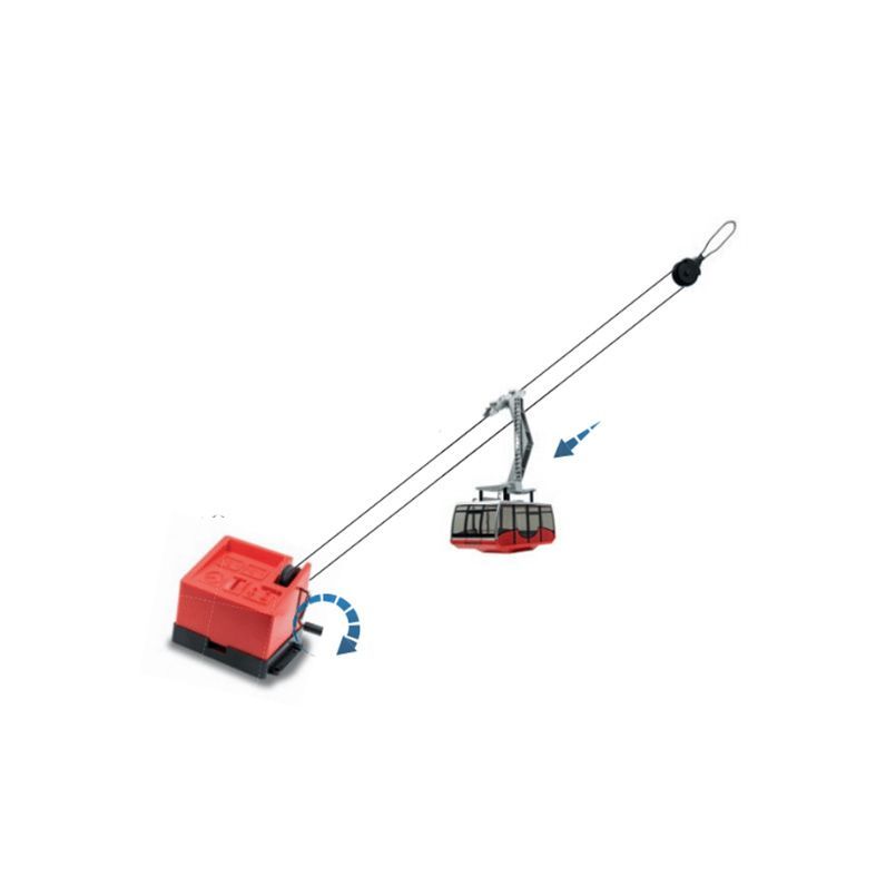 Téléphérique manuel simple  - JC