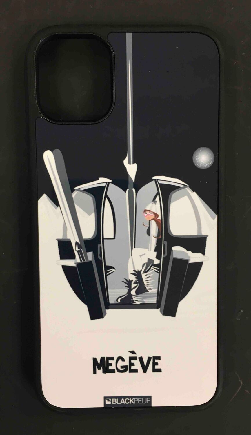 Coque Iphone Pop Up Black MEGÈVE