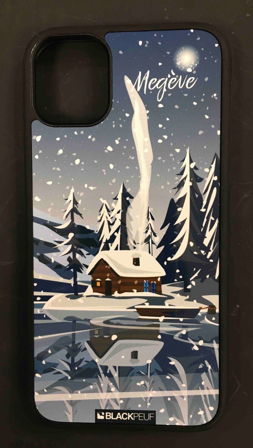 Coque Iphone bord du lac MEGÈVE