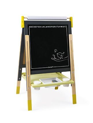Tableau réglable gris et jaune