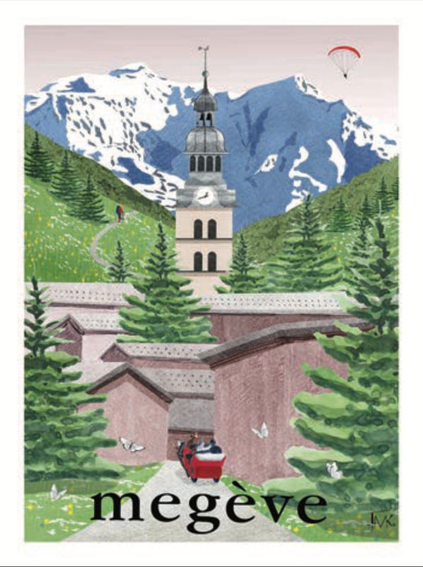 AFFICHE LYDIE VILLAGE ÉTÉ NEW