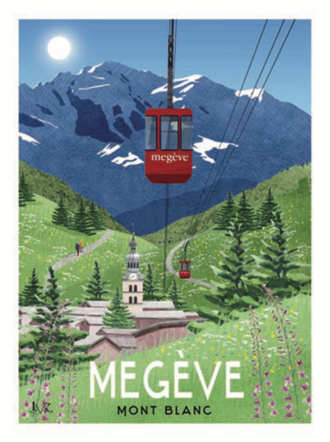 AFFICHE LYDIE BUBBLE TRAFFIC ÉTÉ