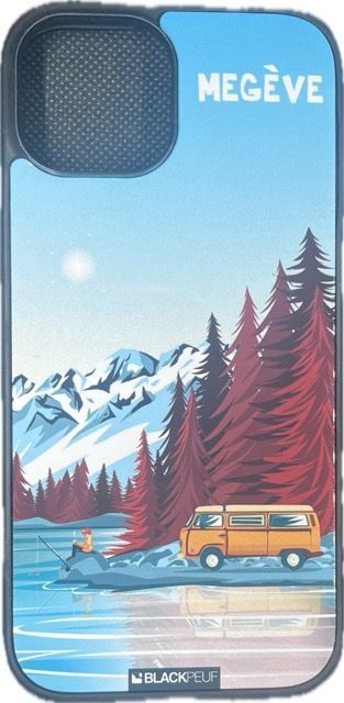 Coque Iphone WE bord du lac MEGÈVE
