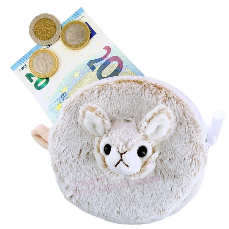 Porte monnaie Lapin Beige Dani Créations