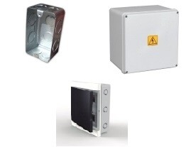 CAJAS DIM ESTANCAS Y EMBUTIR